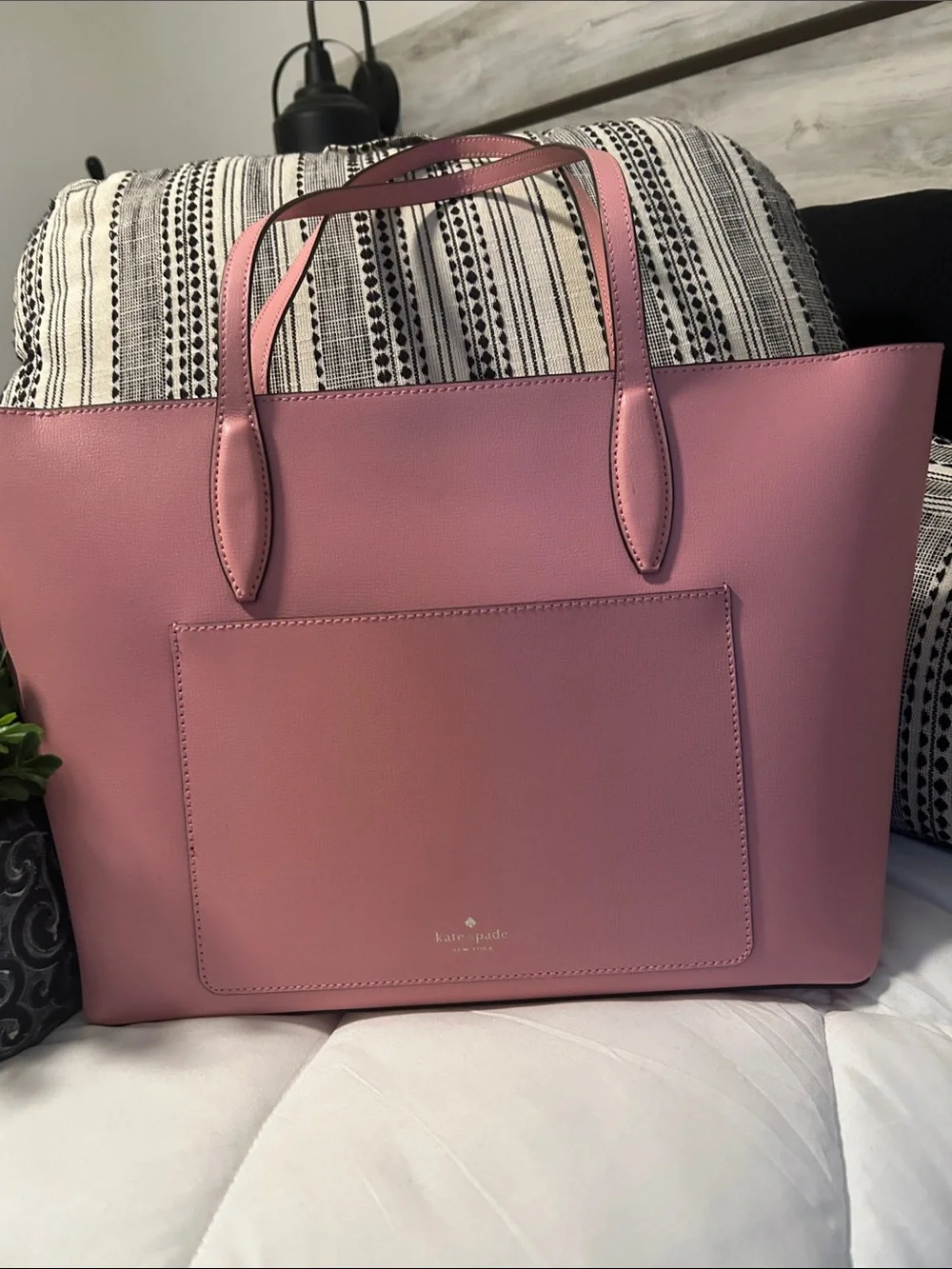 kate spade structured leather