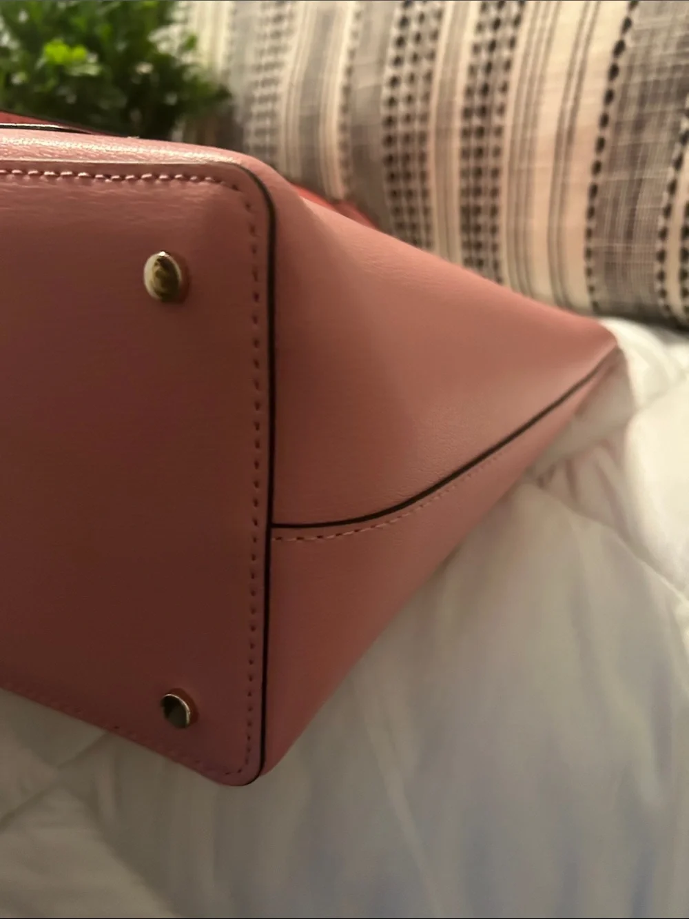 kate spade structured leather