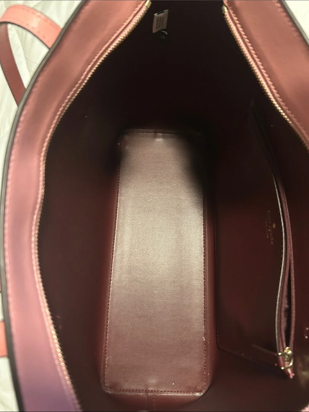 kate spade structured leather