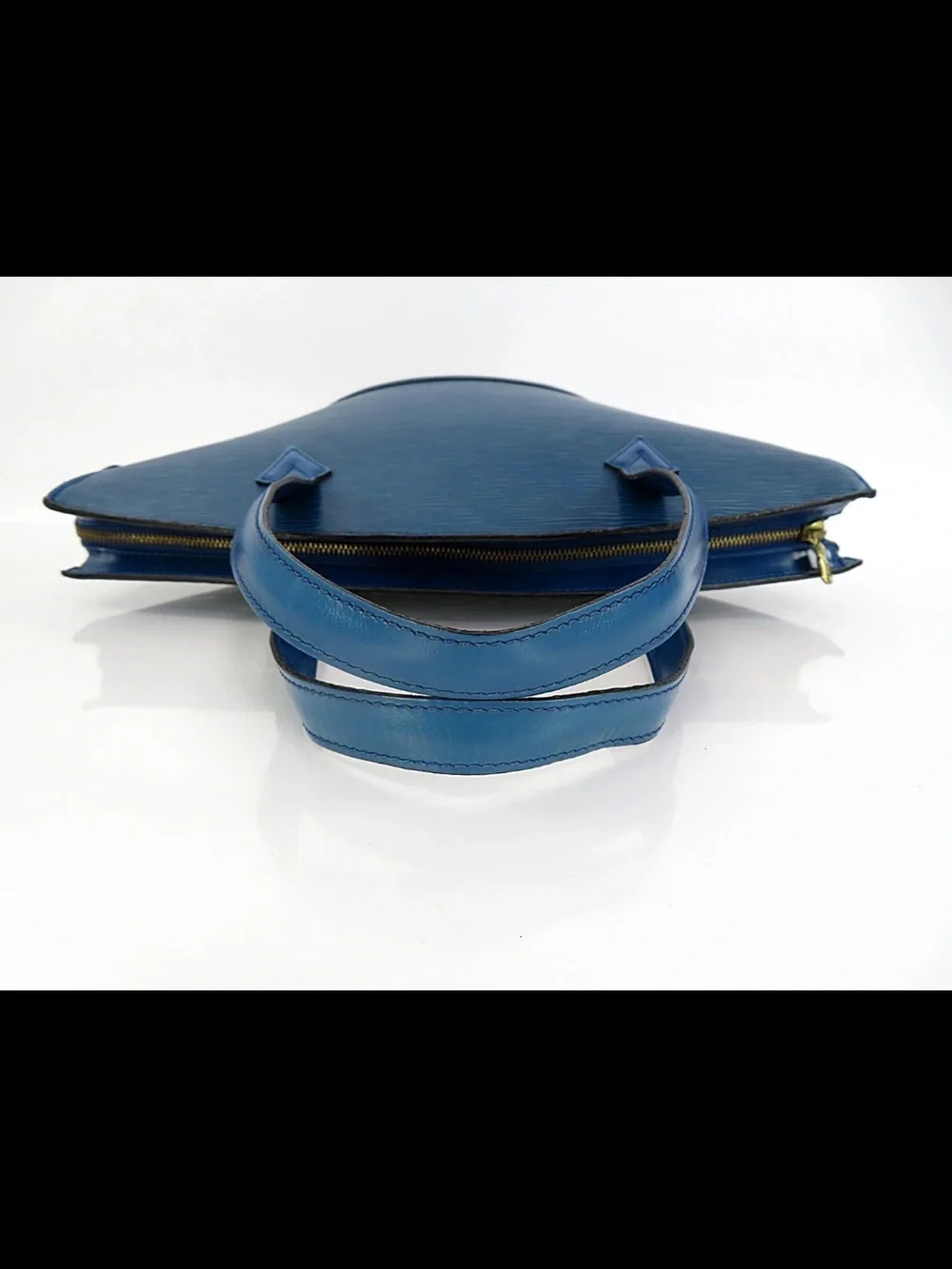 Louis Vuitton Blue Epi Leather Handbag
