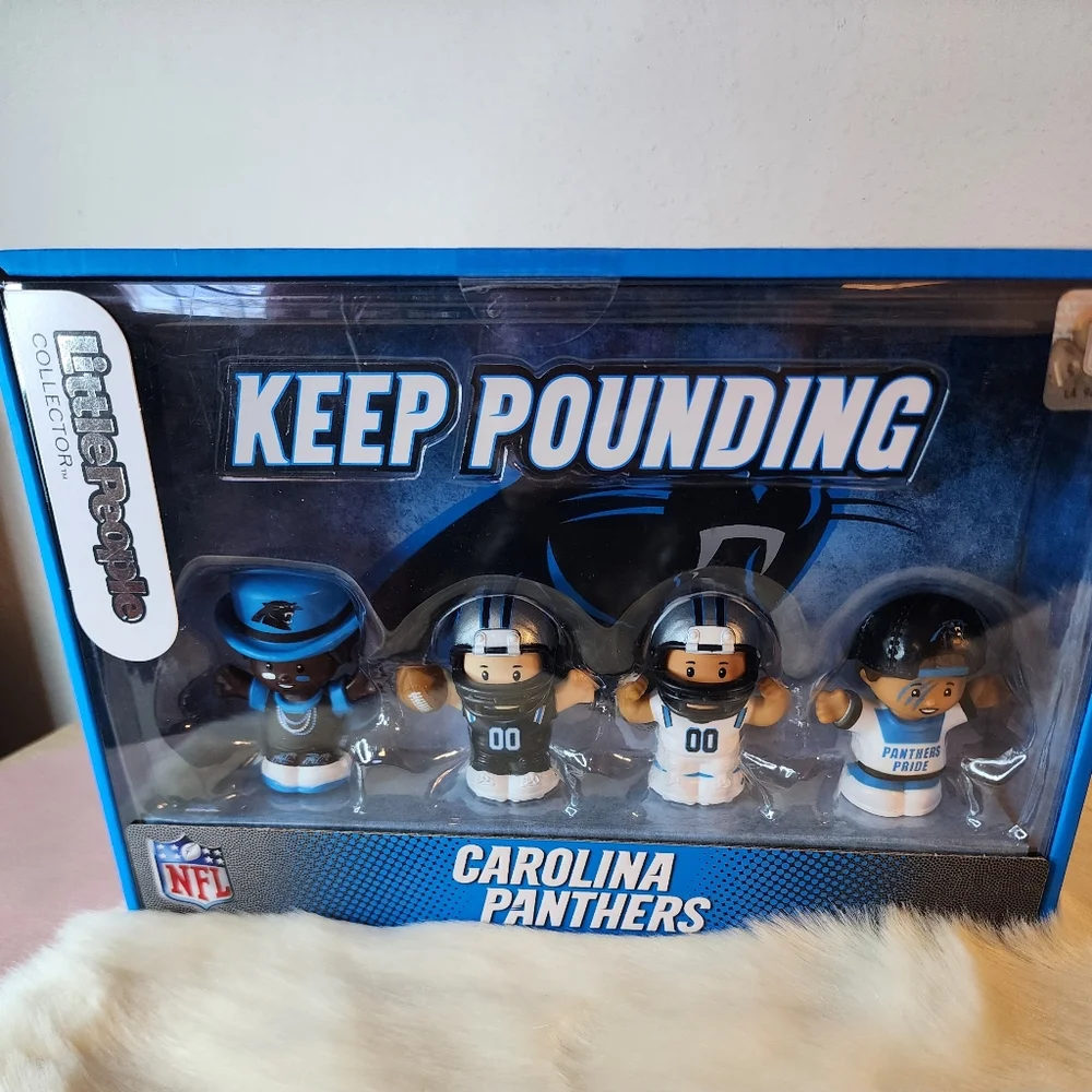 Fisher-Price Little People Collector x NFL Carolina Panthers Set
