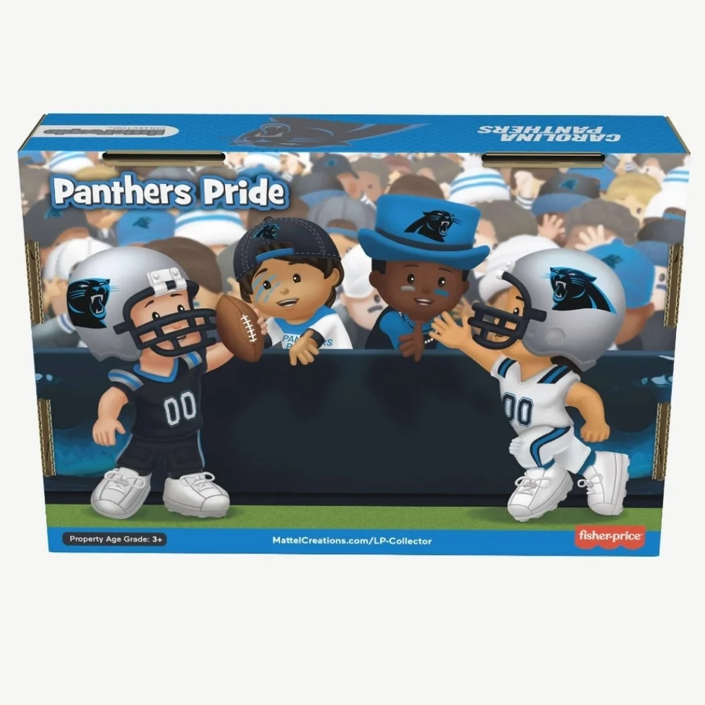 Fisher-Price Little People Collector x NFL Carolina Panthers Set