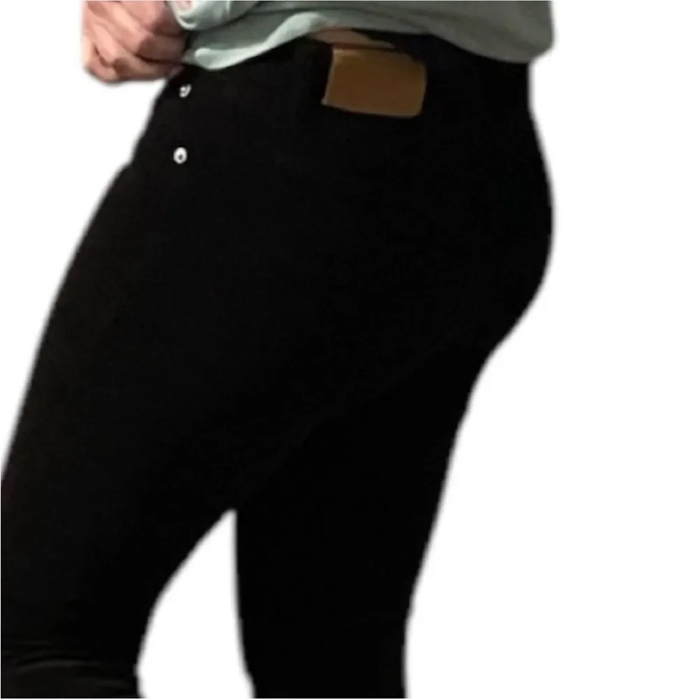 Fabrizio Gianni Jean Slim Fit Stretch Fine wale Corduroy Jeans sz 8 deep brown
