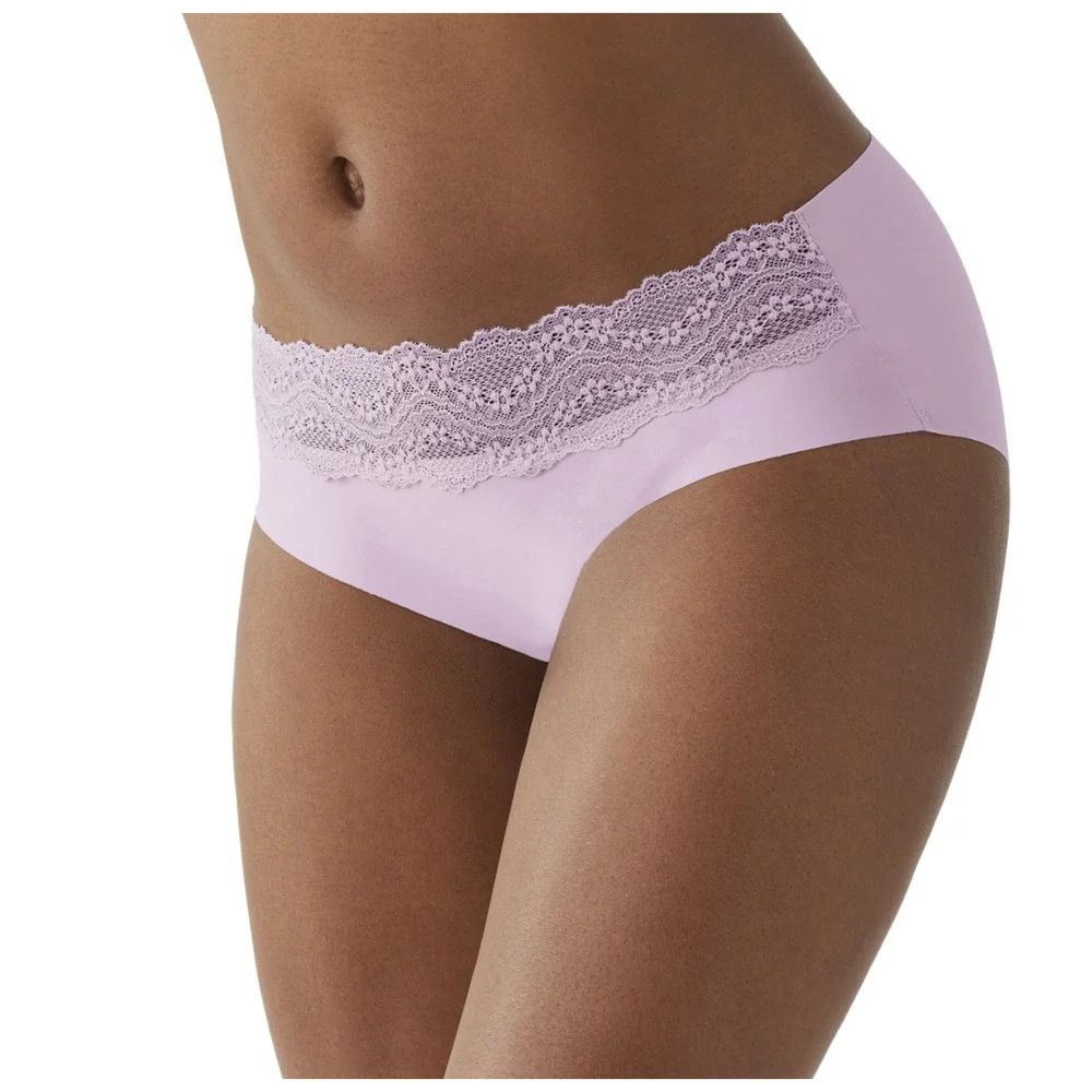 B.tempt'd by Wacoal B. Bare Hipster Underwear Dawn Pink Size S