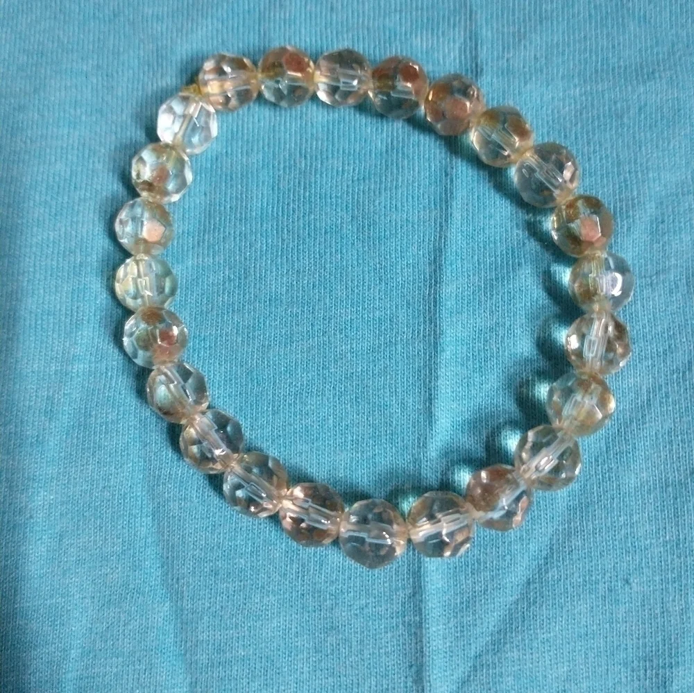 Vintage beaded stretch