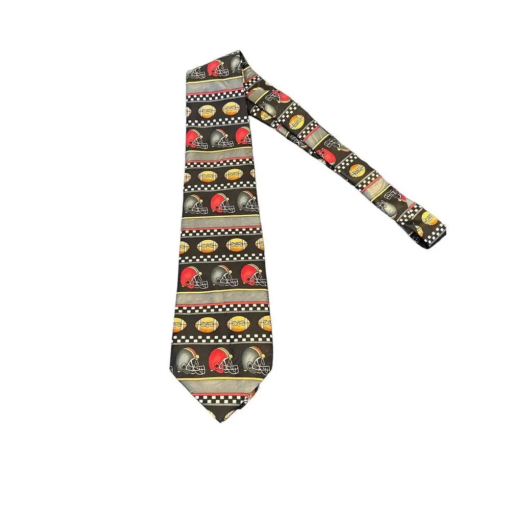 Keith Daniels Play Ball‎ Series Football Novelty Silk Necktie
