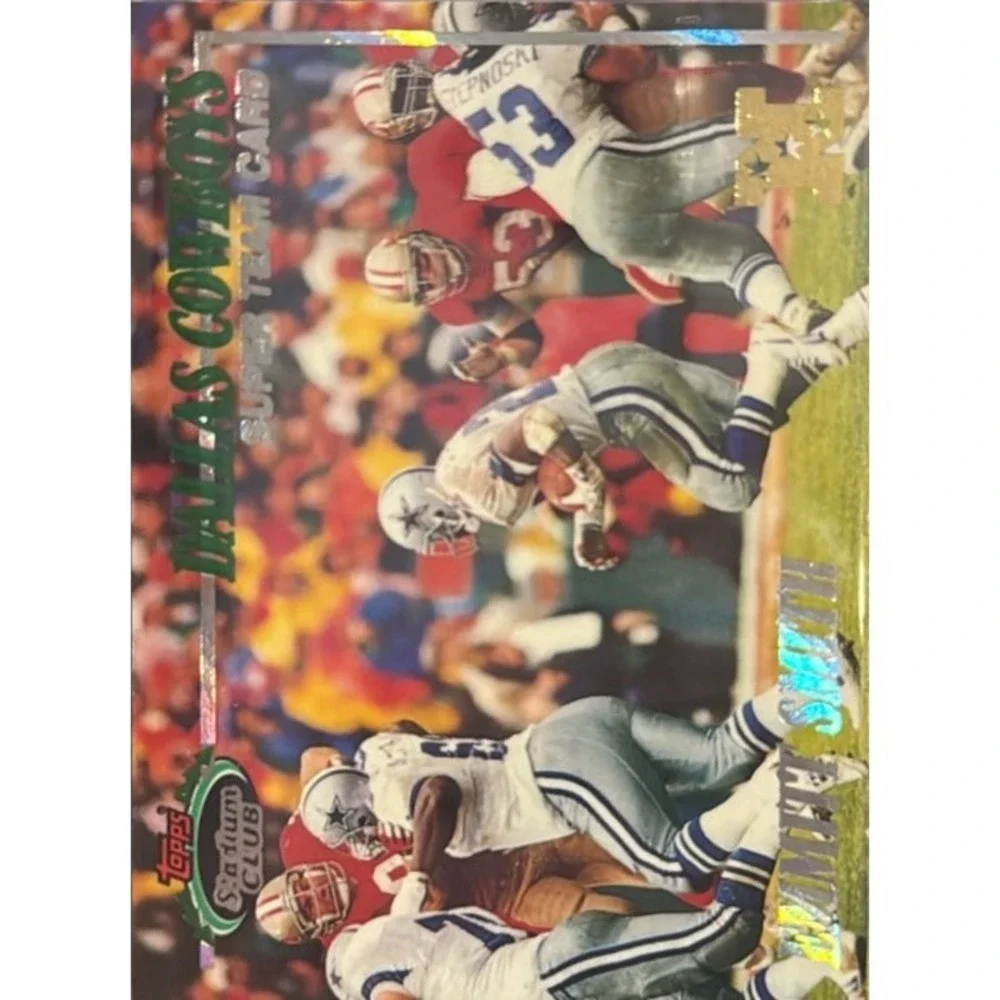 1993 Stadium Club Super Bowl XXVIII‎ Super Teams Exchange#NNO Dallas Cowboys