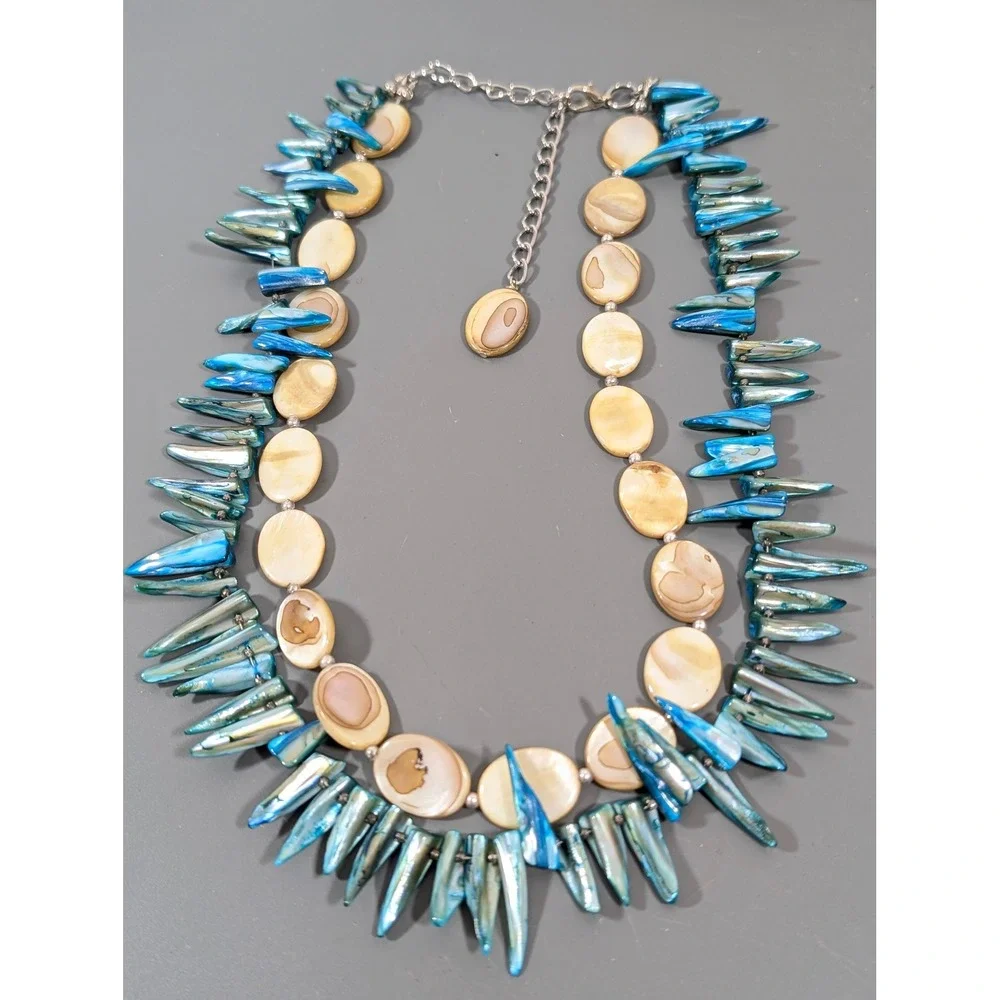 Artisan statement necklace