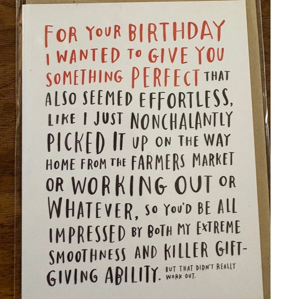 3 Fun Emily McDowell‎ Studio Greeting Cards Funny Happy Birthday for Her BFF
