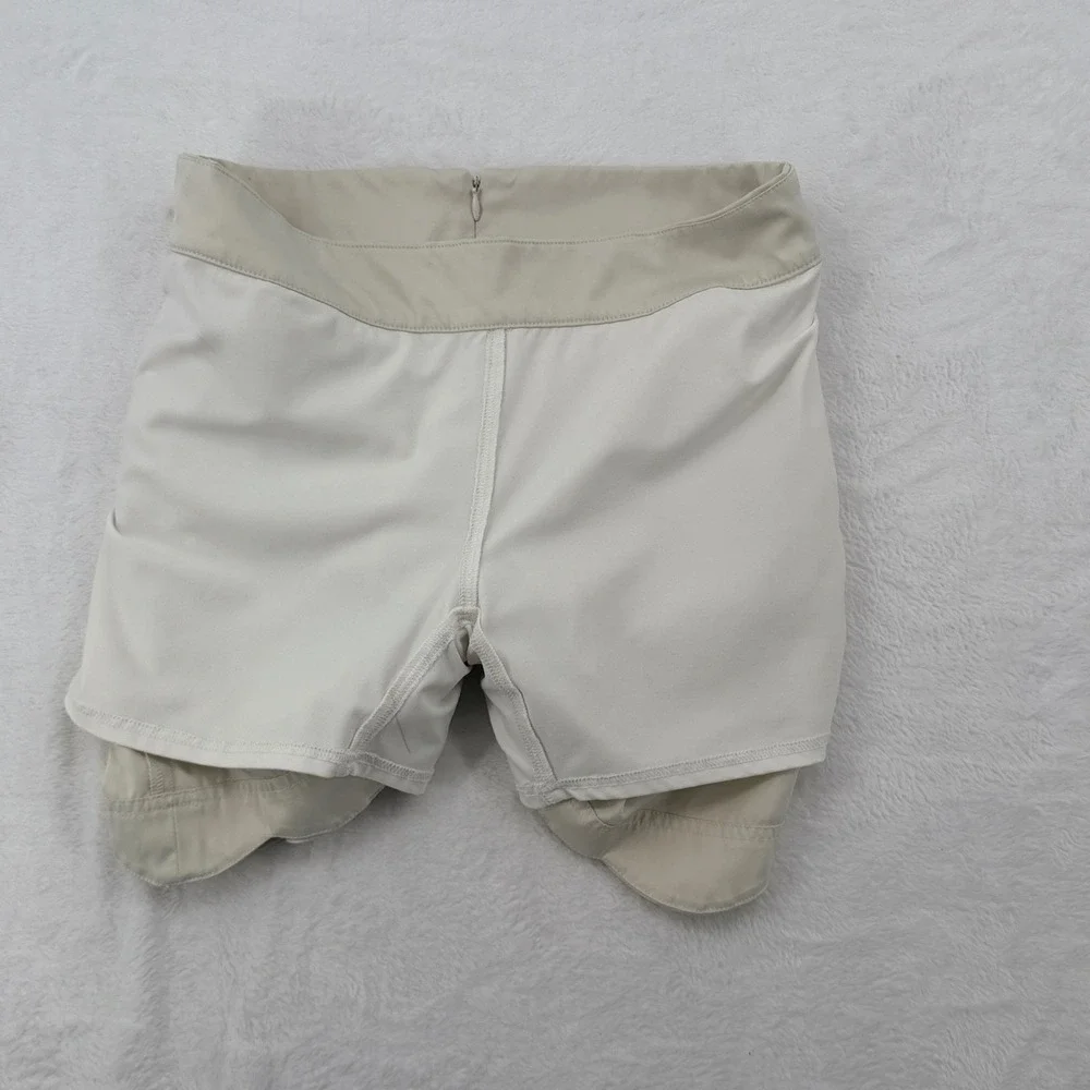 Vineyard Vines Skort Womens 2 Tan Excellent Scalloped Hem Golf Tennis 2R0351