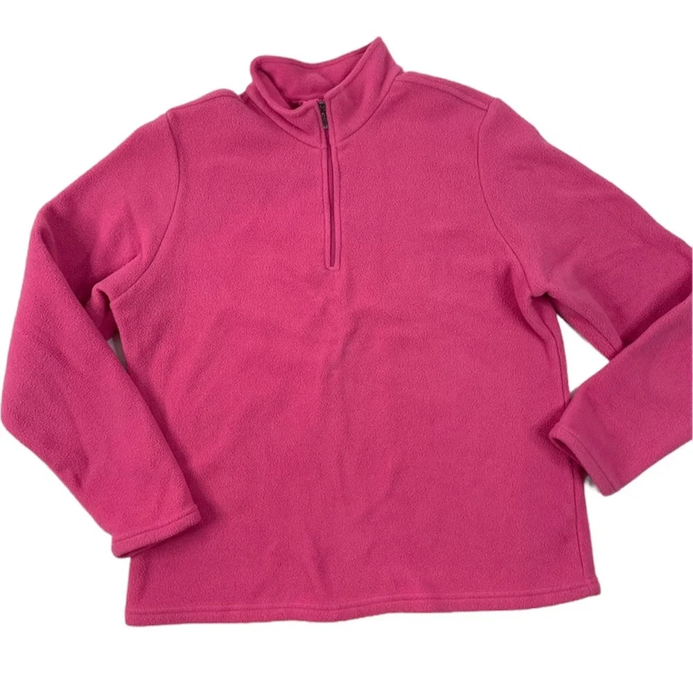 L.L. Bean Fleece 1/4 Zip Pullover Jacket