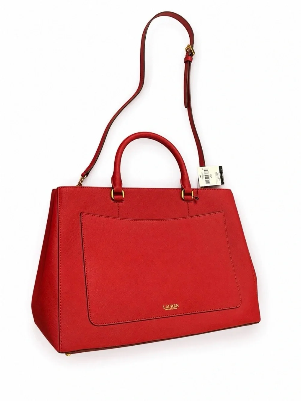 Lauren Ralph Lauren handles leather from
