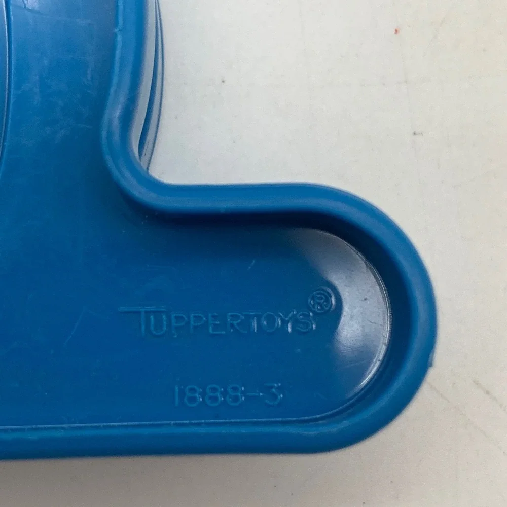 Vintage Tupperware TupperToys Animal Cookie Cutters Stencils Red Horse Elephant