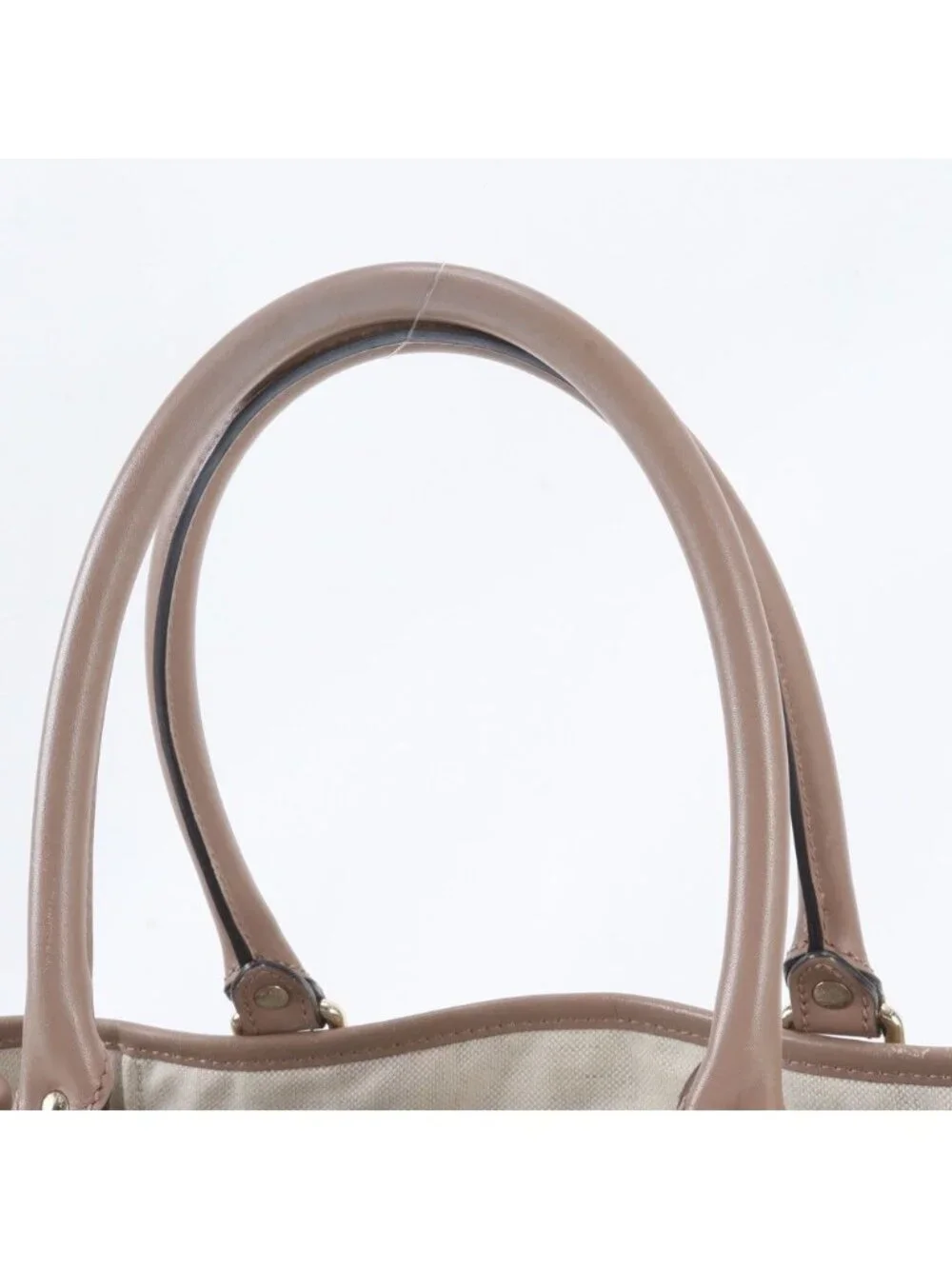 Gucci GG Supreme Sherry Line Leather Tote Shoulder