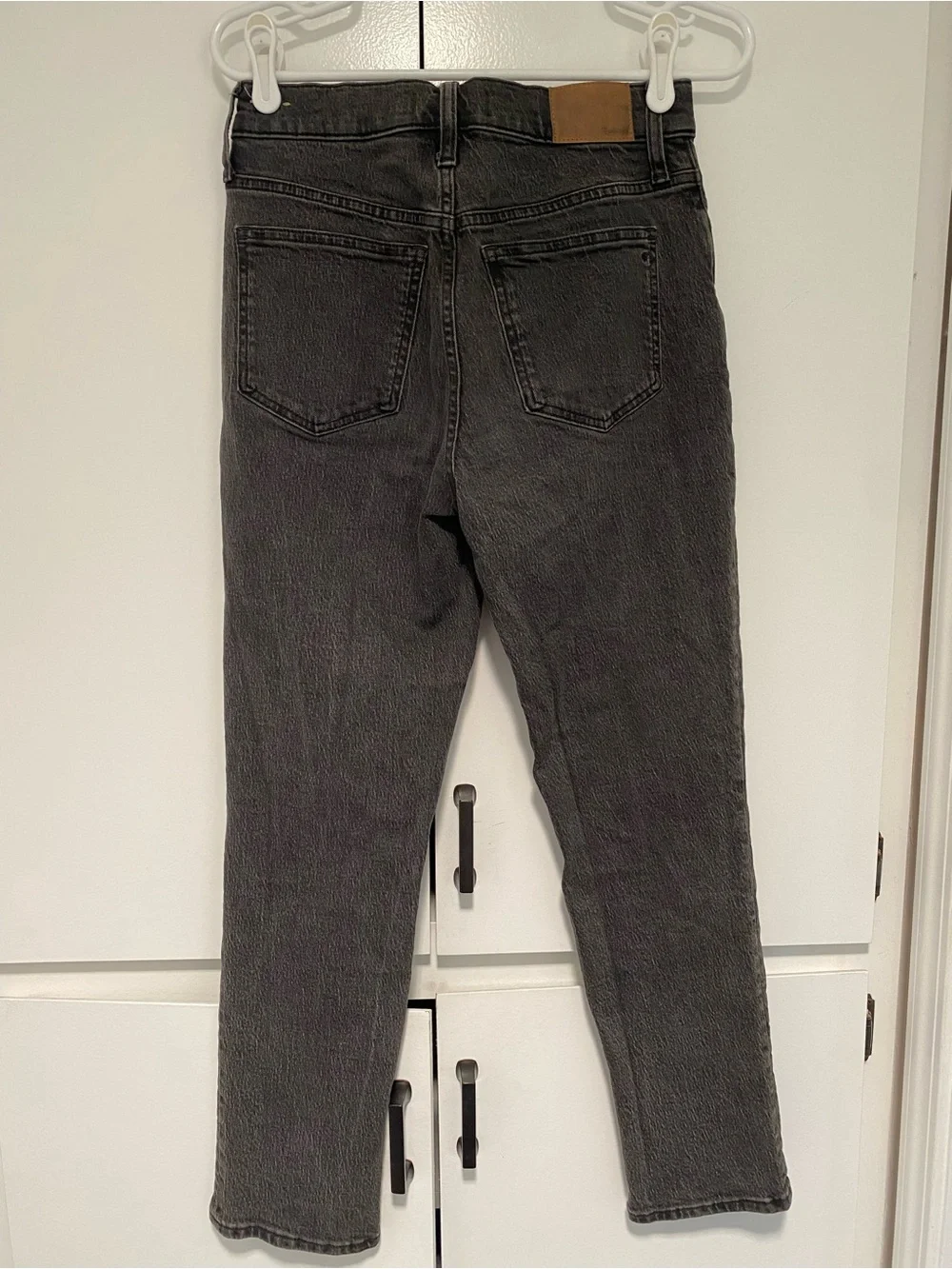 Madewell The Perfect Vintage Jean black rinse straight high rise