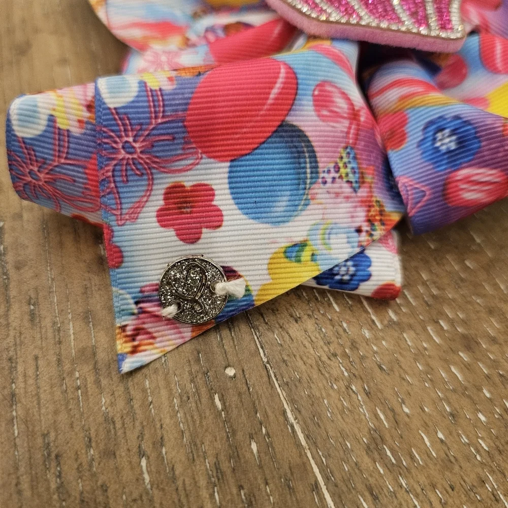 JoJo Siwa Sweet Celebrations Glitter Cupcake Girls Birthday Large Hairbow