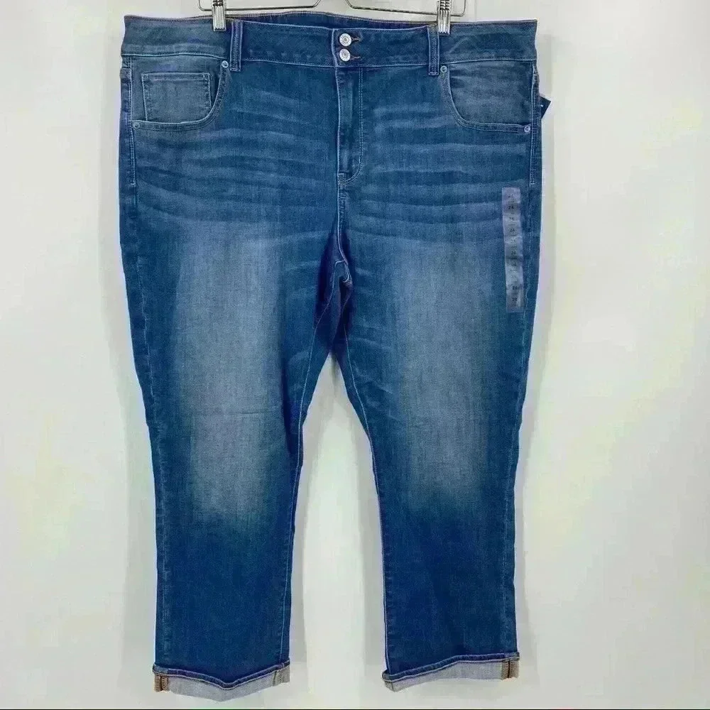 AE Ne(x)t Level Artist Crop Jean‎ Size 24 Long NWT