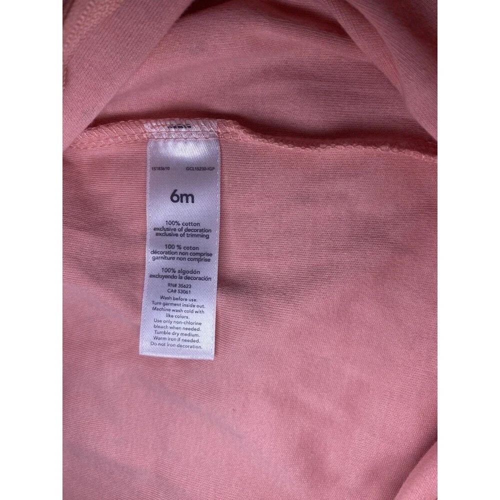 New Carter's Just One You 6M Little Sister Pink Floral Footed Sleeper Pajamas