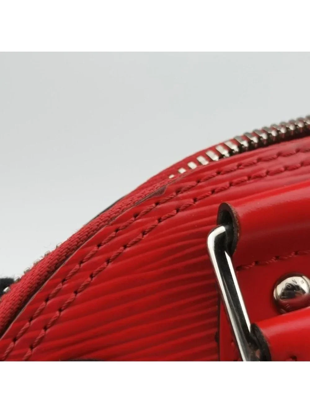 Louis Vuitton indentations stored has