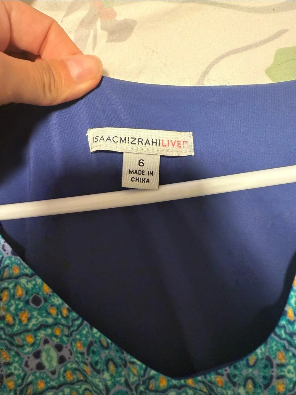 Isaac Mizrahi bright printed