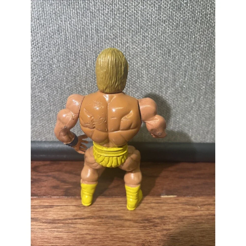 1980's Bootleg HULK HOGAN Action Figure Wrestling Champs WWE WWF WCW Played