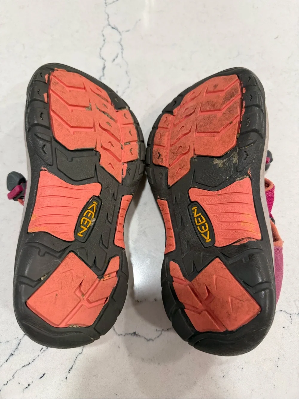 KEEN Newport H2 Kids Waterproof Closed-Toe Strappy Sandals Pink US 3