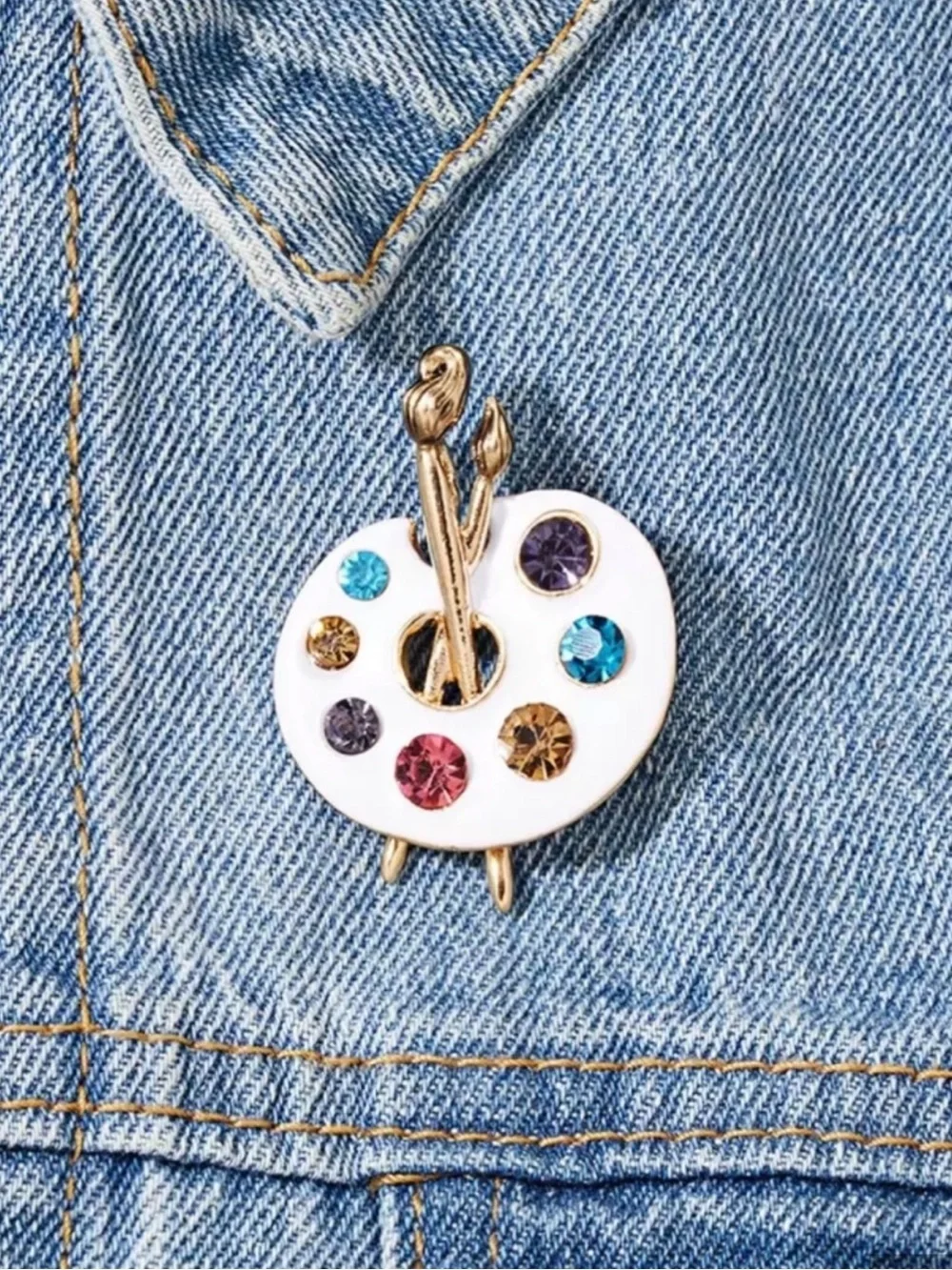 Anthropologie white enamel