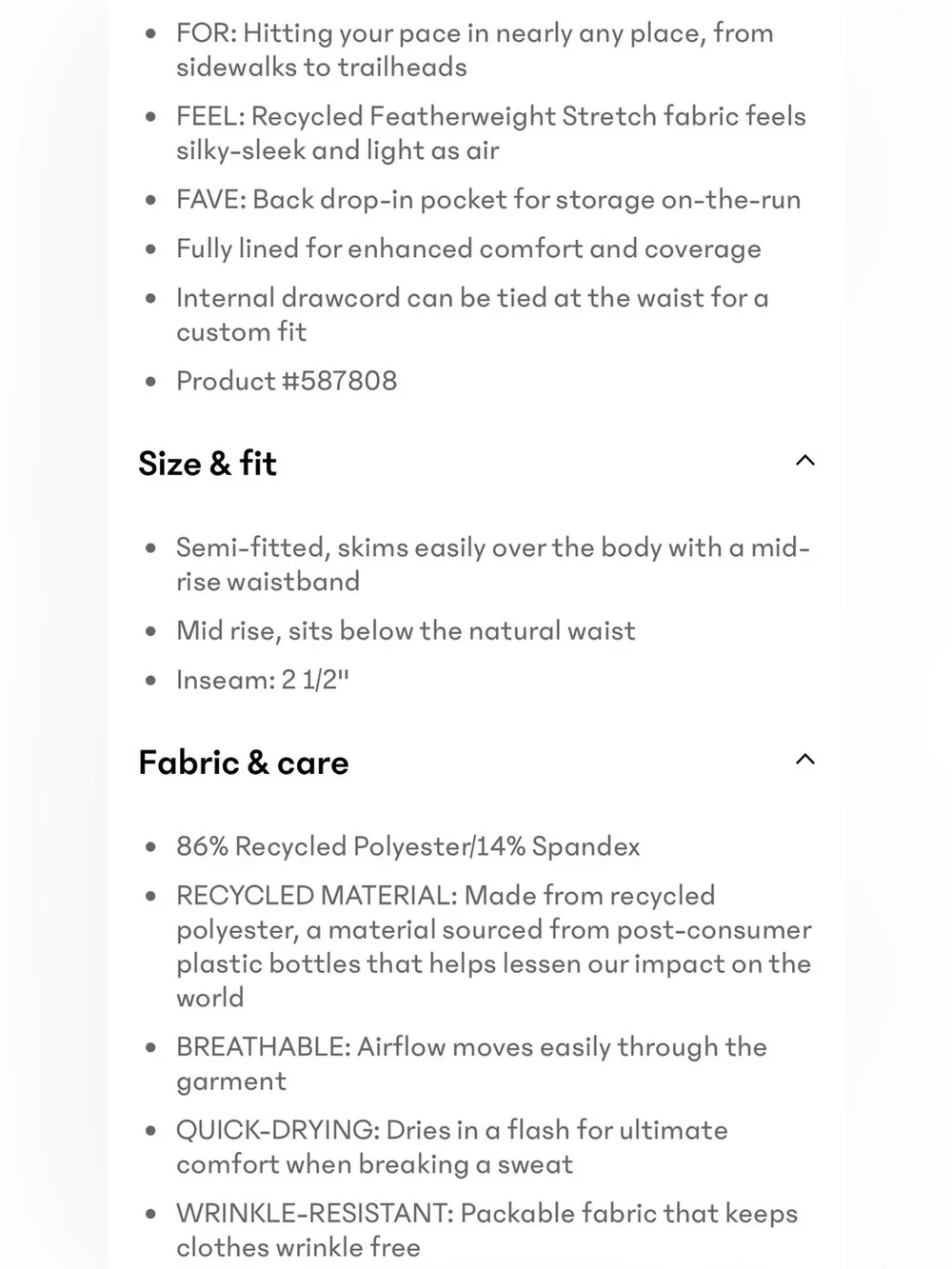 Athleta brand new