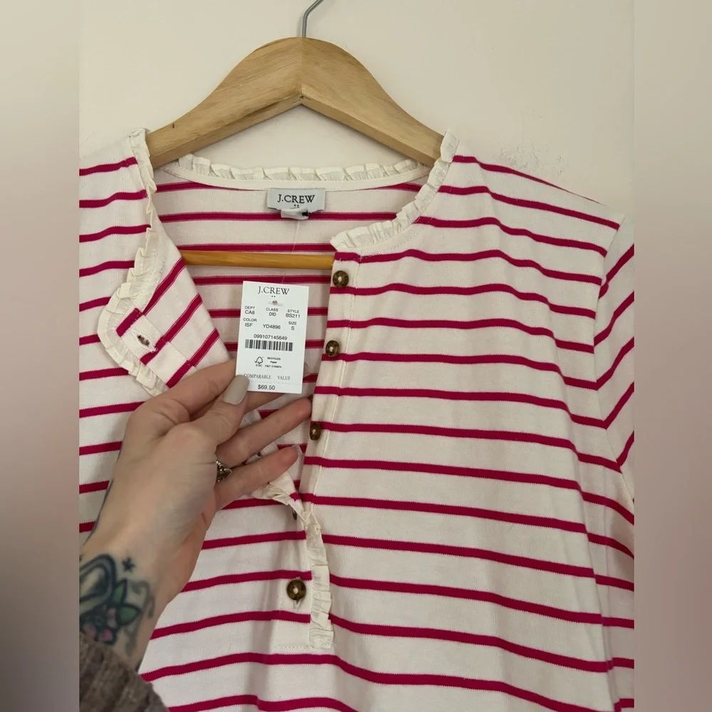 J. Crew cutest ruffled
