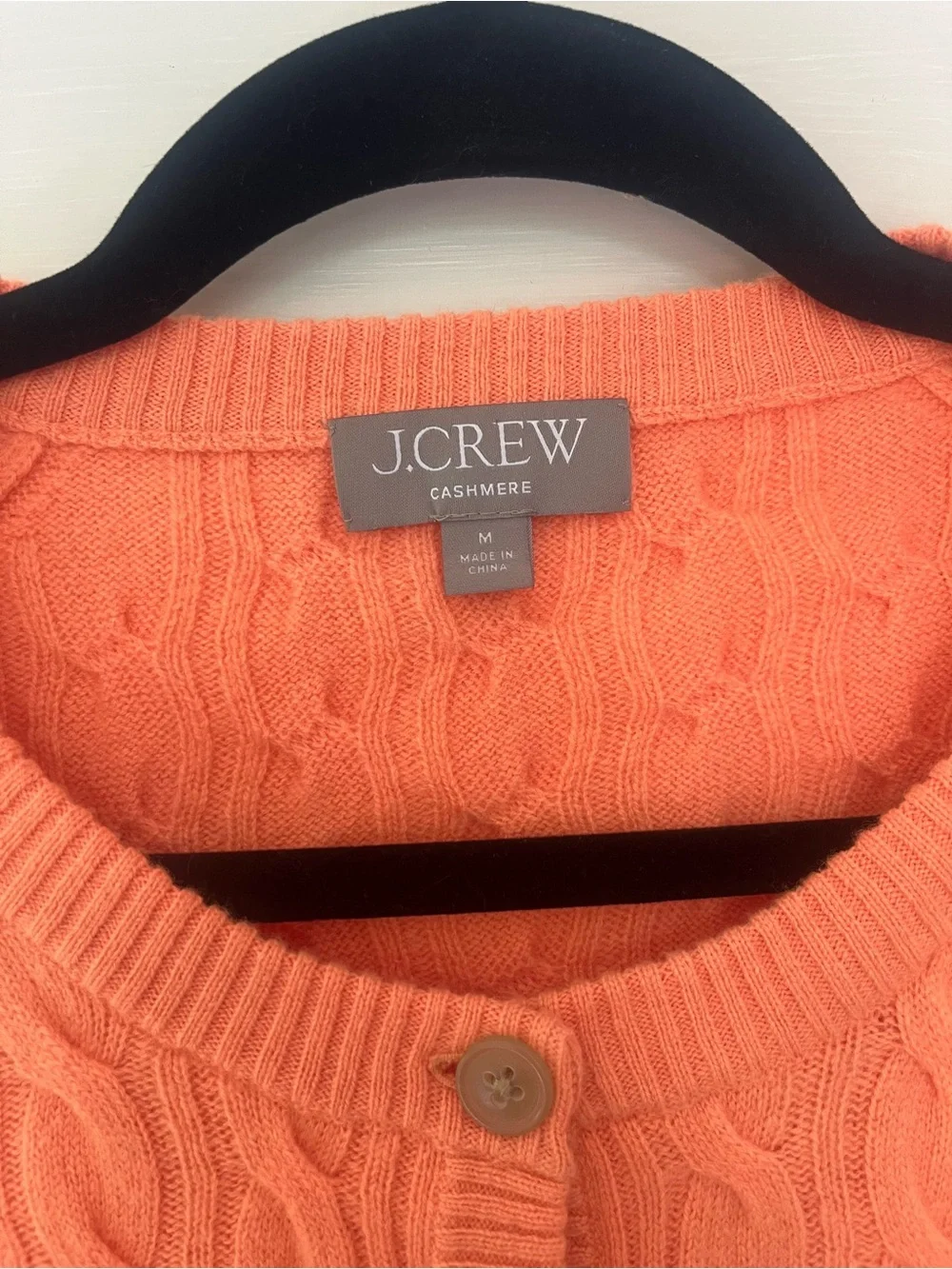 J. Crew soft cable