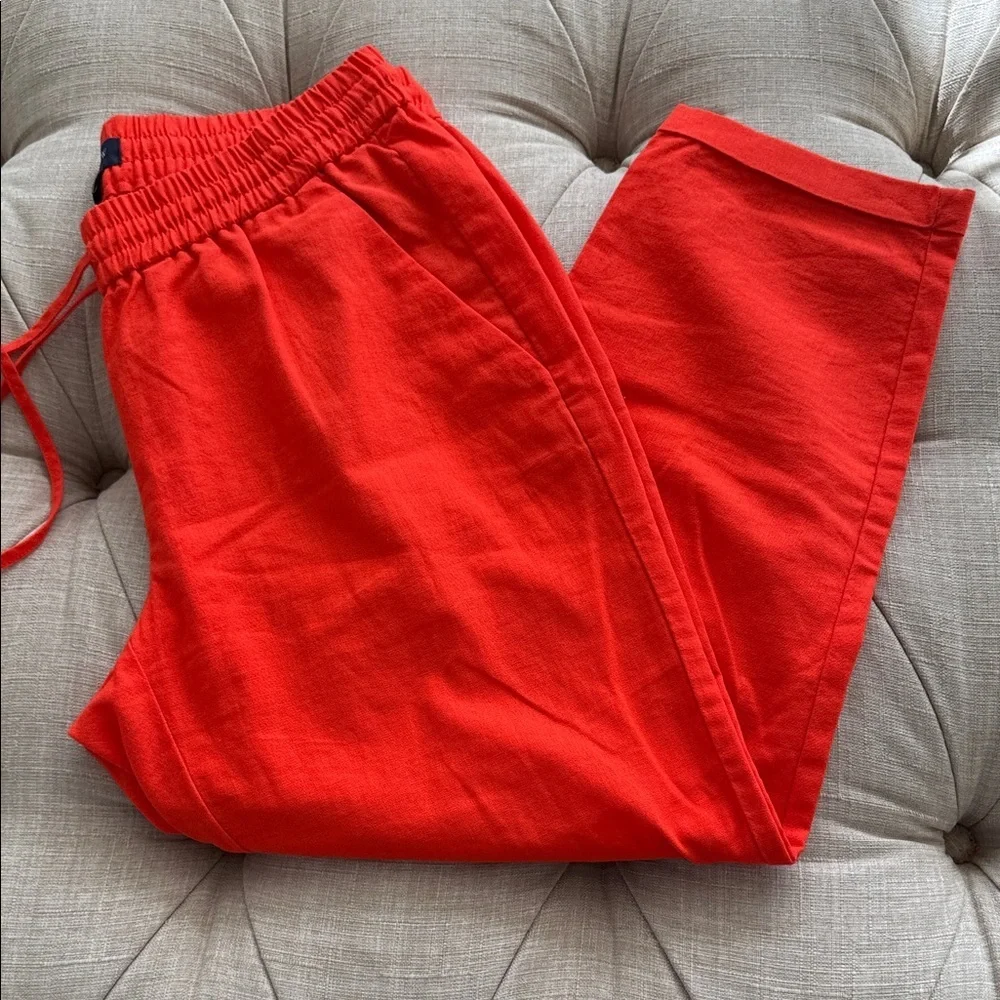J. Crew Bright Orange Pants