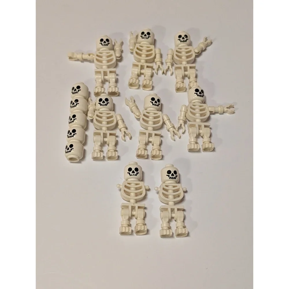 Vintage 1998 LEGO Adventurers Egypt‎ Tomb Skeletons Lot 6+