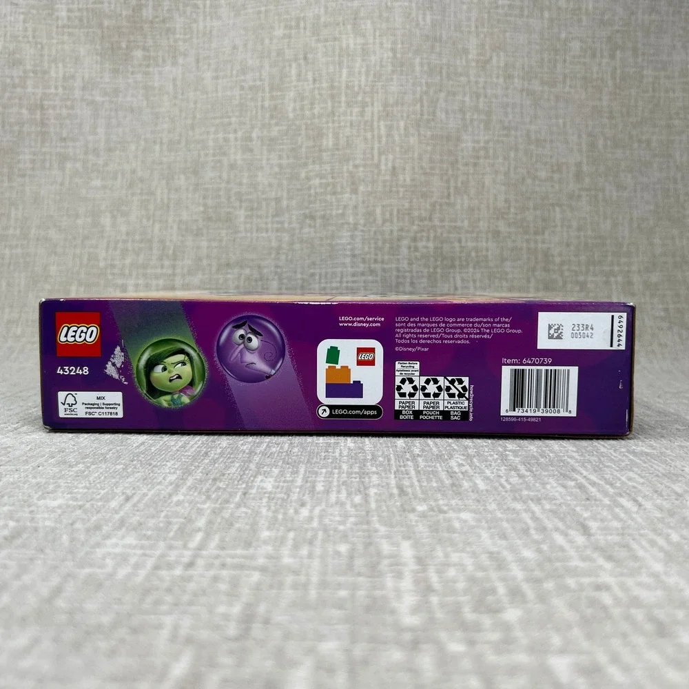 NEW LEGO Disney Pixar Inside Out 2 Mood Cubes 43248 Building Set Joy Anxiety