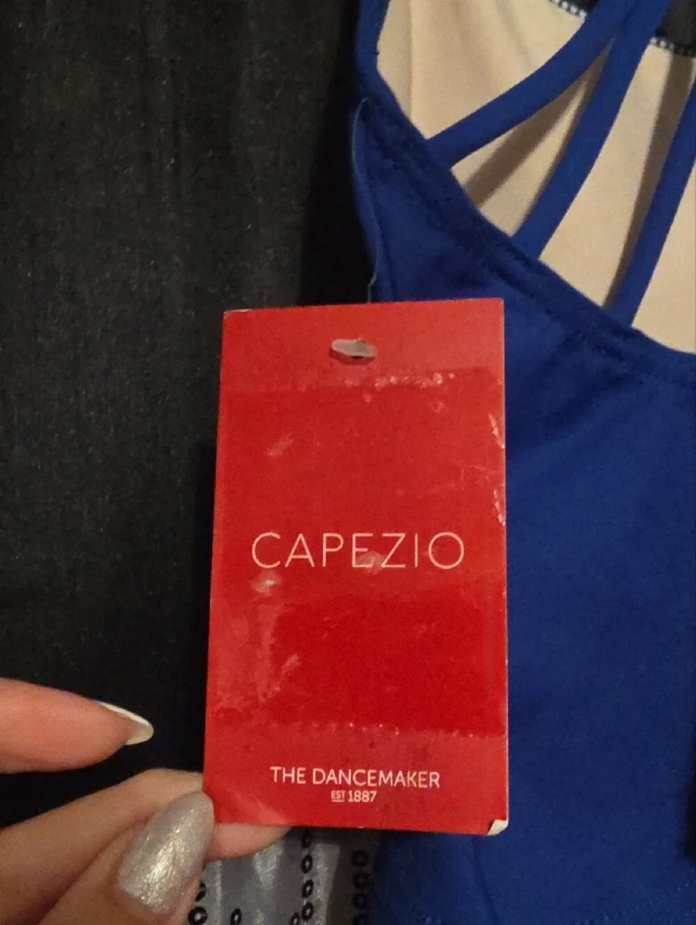 Capezio vibrant blue