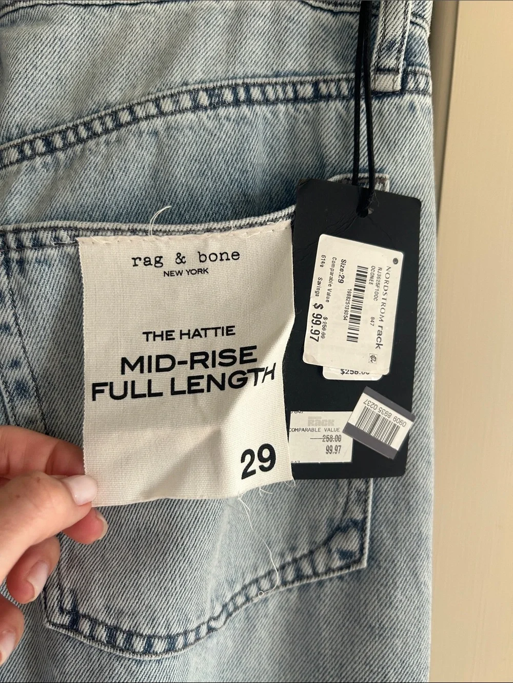rag & bone mid rise