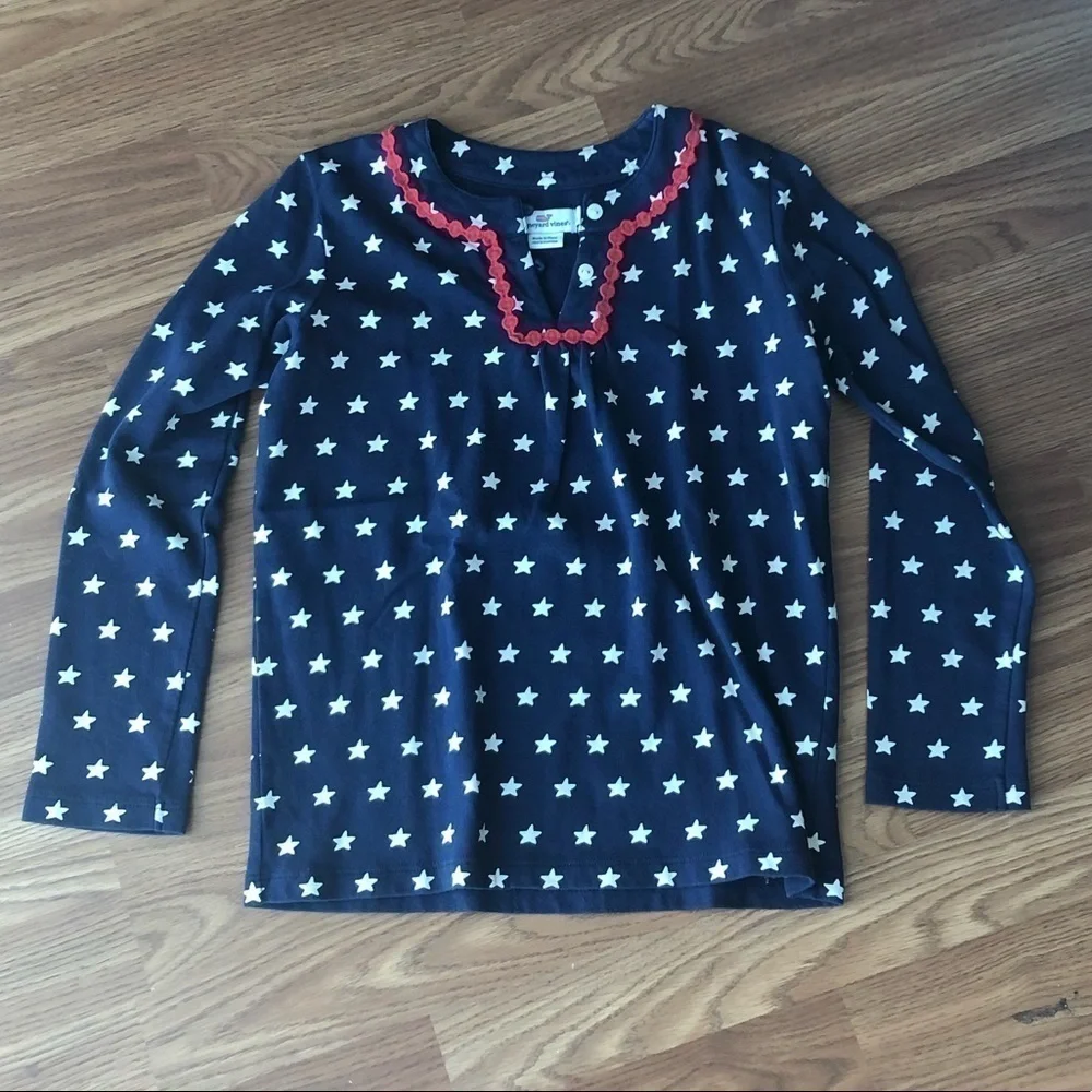 Vineyard Vines Girls Tunic Long Sleeve Shirt