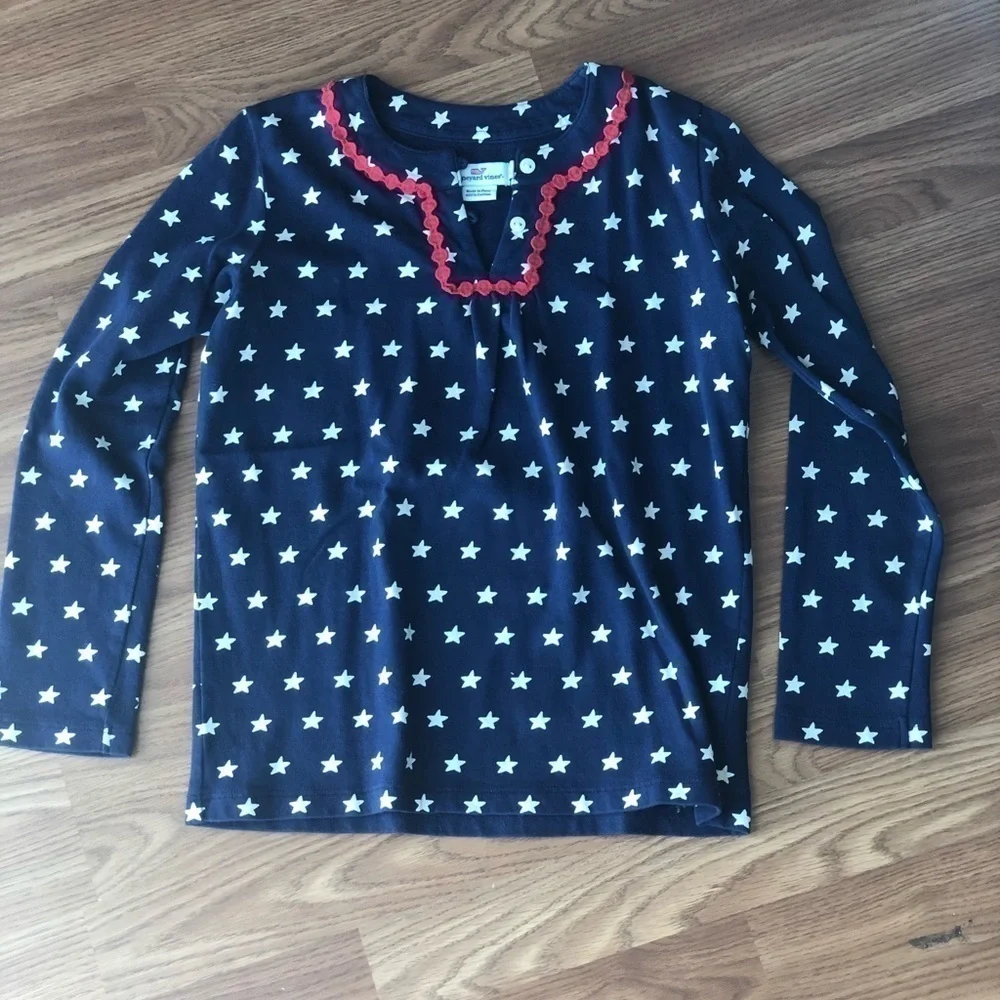 Vineyard Vines Girls Tunic Long Sleeve Shirt