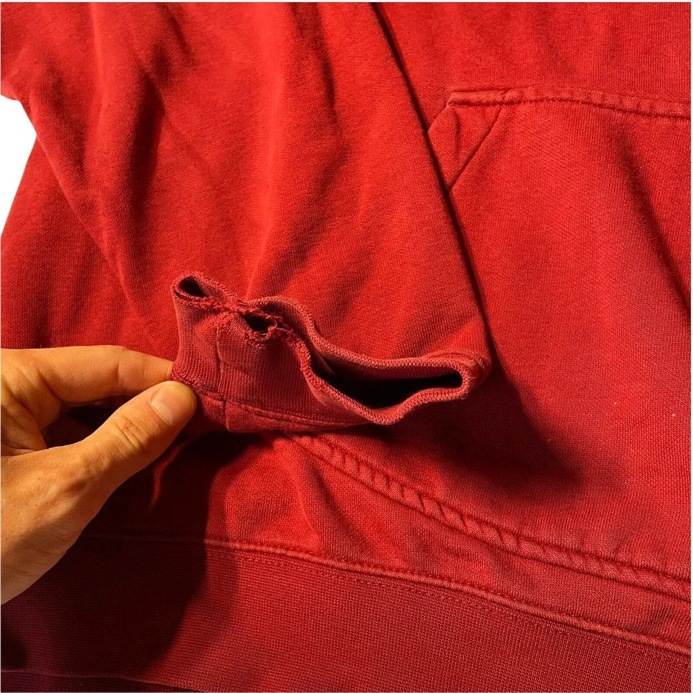 Vintage Nike Hoodie Red Swoosh Travis Scott XL Essential 90s 00s‎