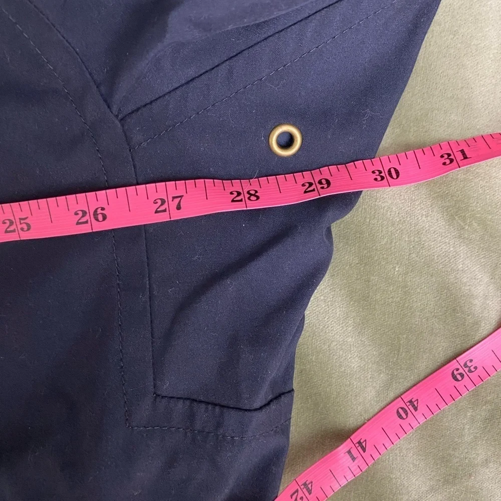 Eddie Bauer jacket zipper and snap closure inside waist drawstring Sz 2X