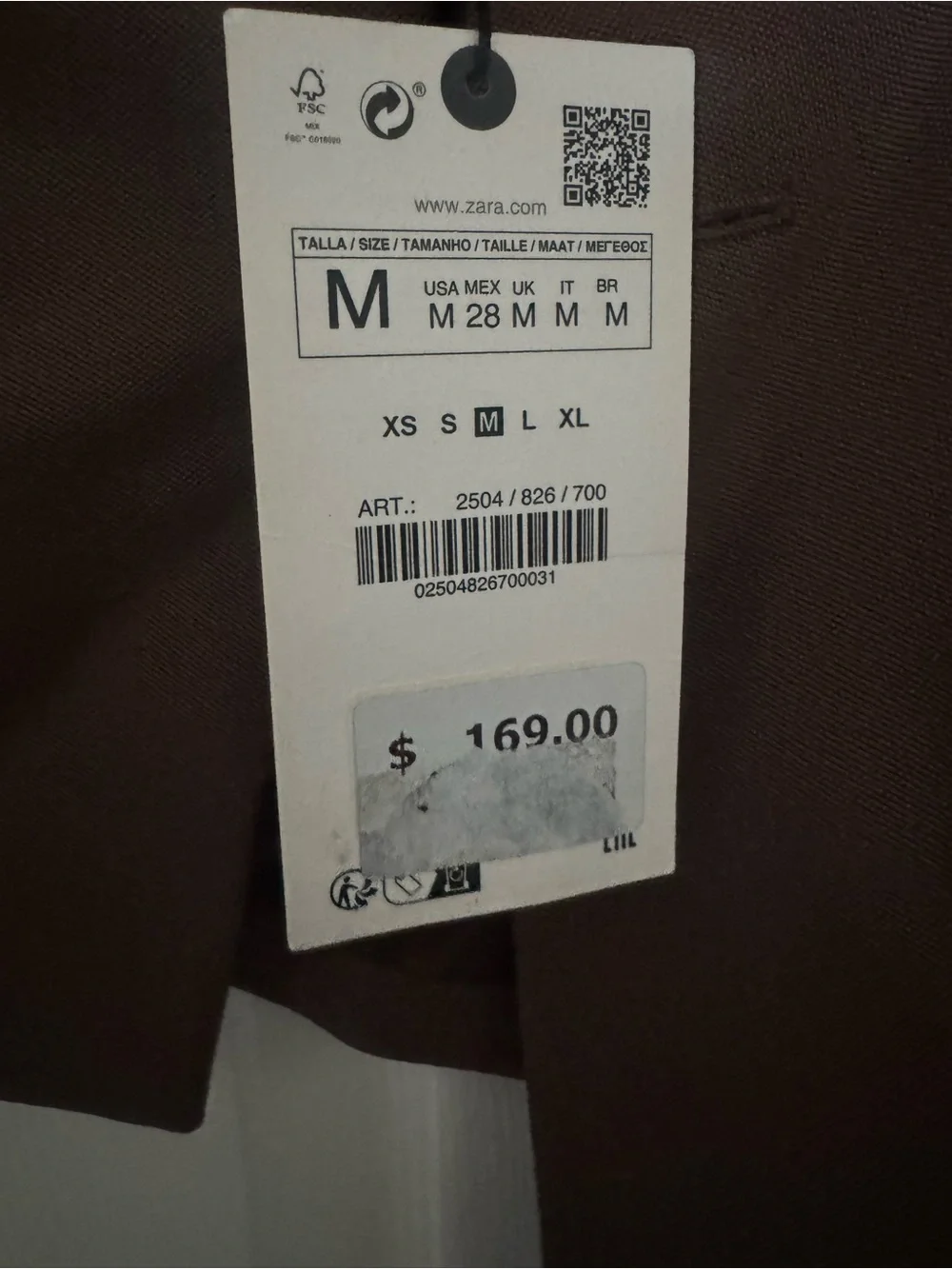 Zara satin blazer questions