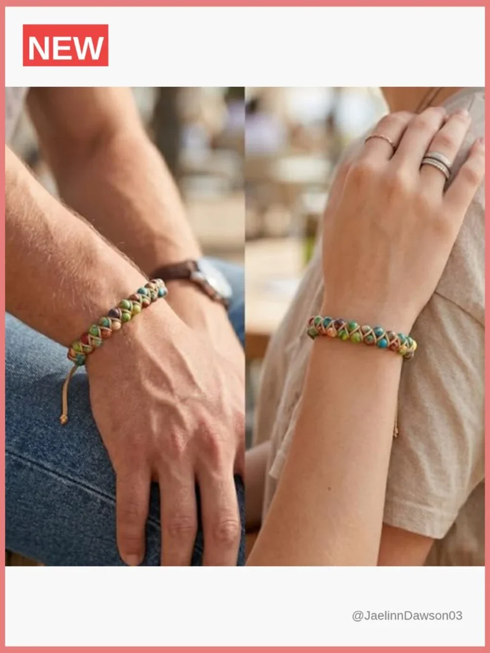 7 Chakra Natural Stone Healing Crystal Bracelet for Women Men