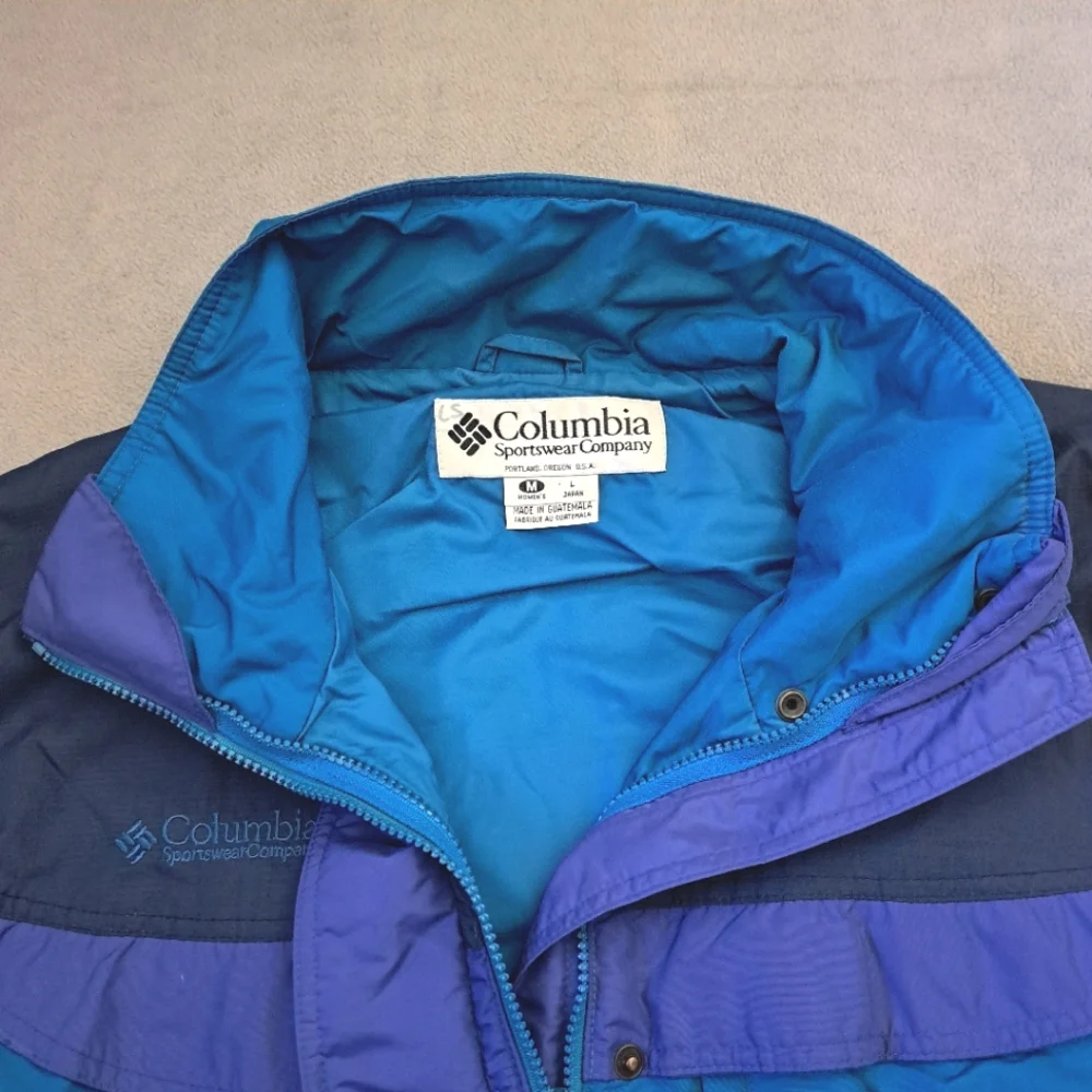 Columbia Teal Blue Women's Outdoor Jacket