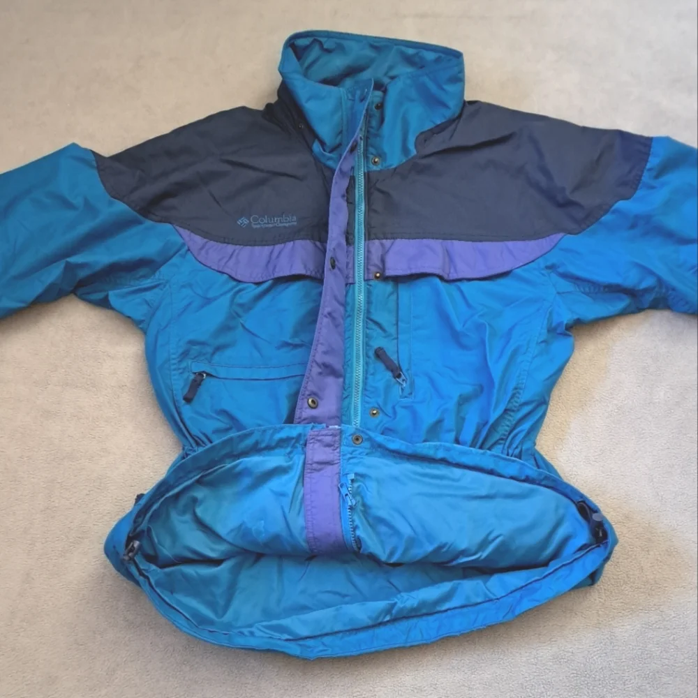Columbia Teal Blue Women's Outdoor Jacket