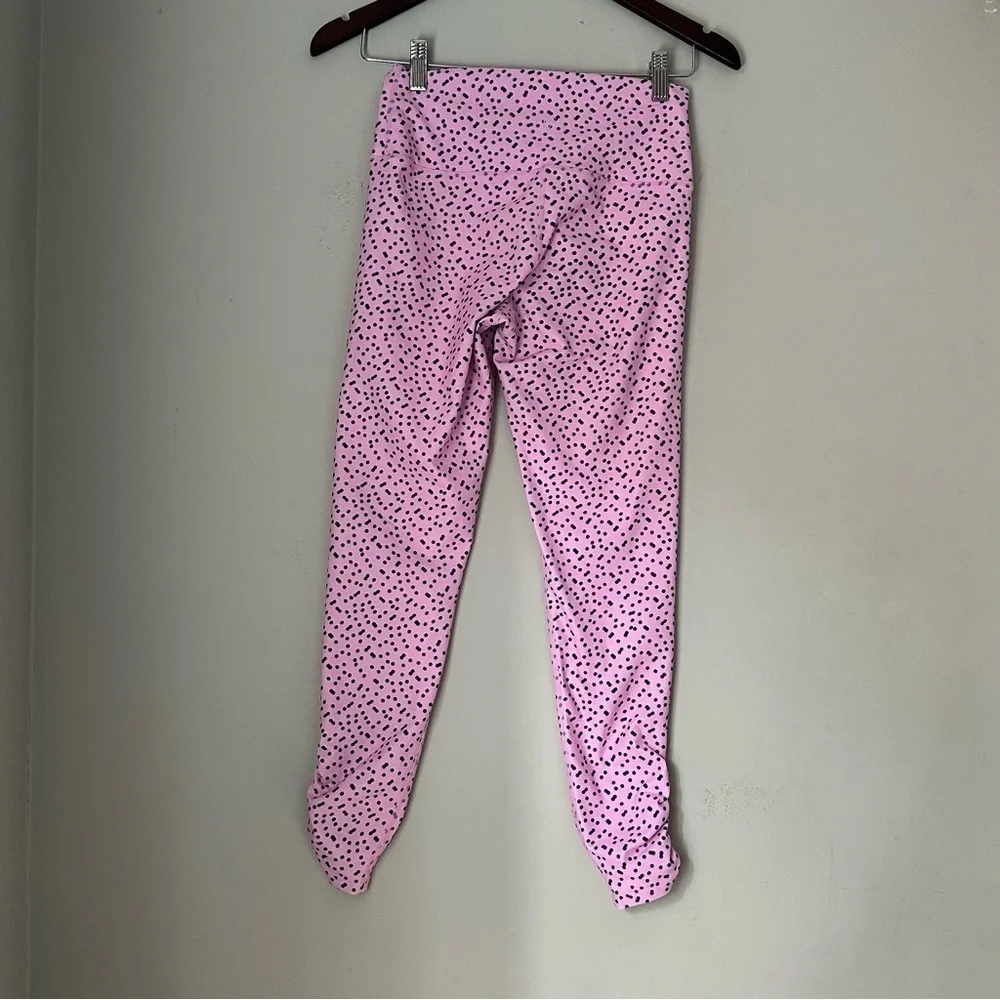 Betsy Johnson | Bubblegum Pink and Black Leggings | Small