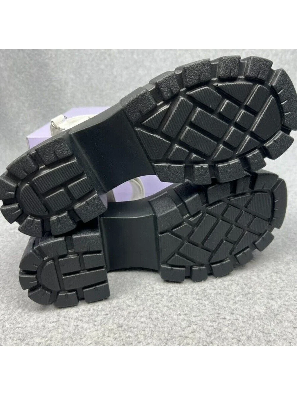 Y2K Madden Girl Womens Chunky Heel Sandals Size 10 M Platform Shoes 90s