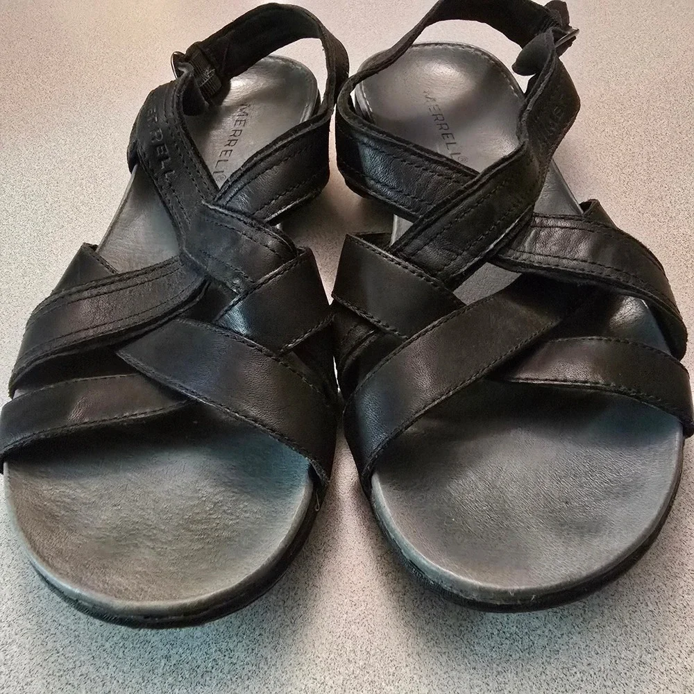 Merrell leather strappy