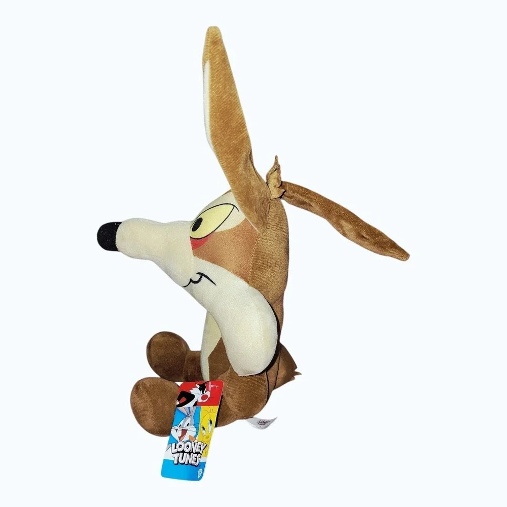 Looney Tunes Big Head Plush Lot of 4 NWT Bugs Wile E Foghorn Lola