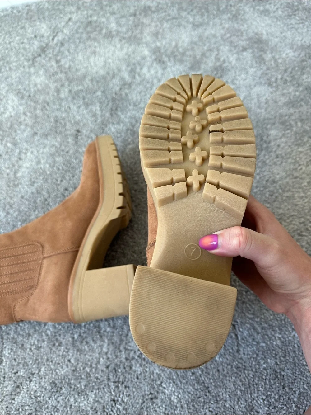 Universal Thread cognac suede
