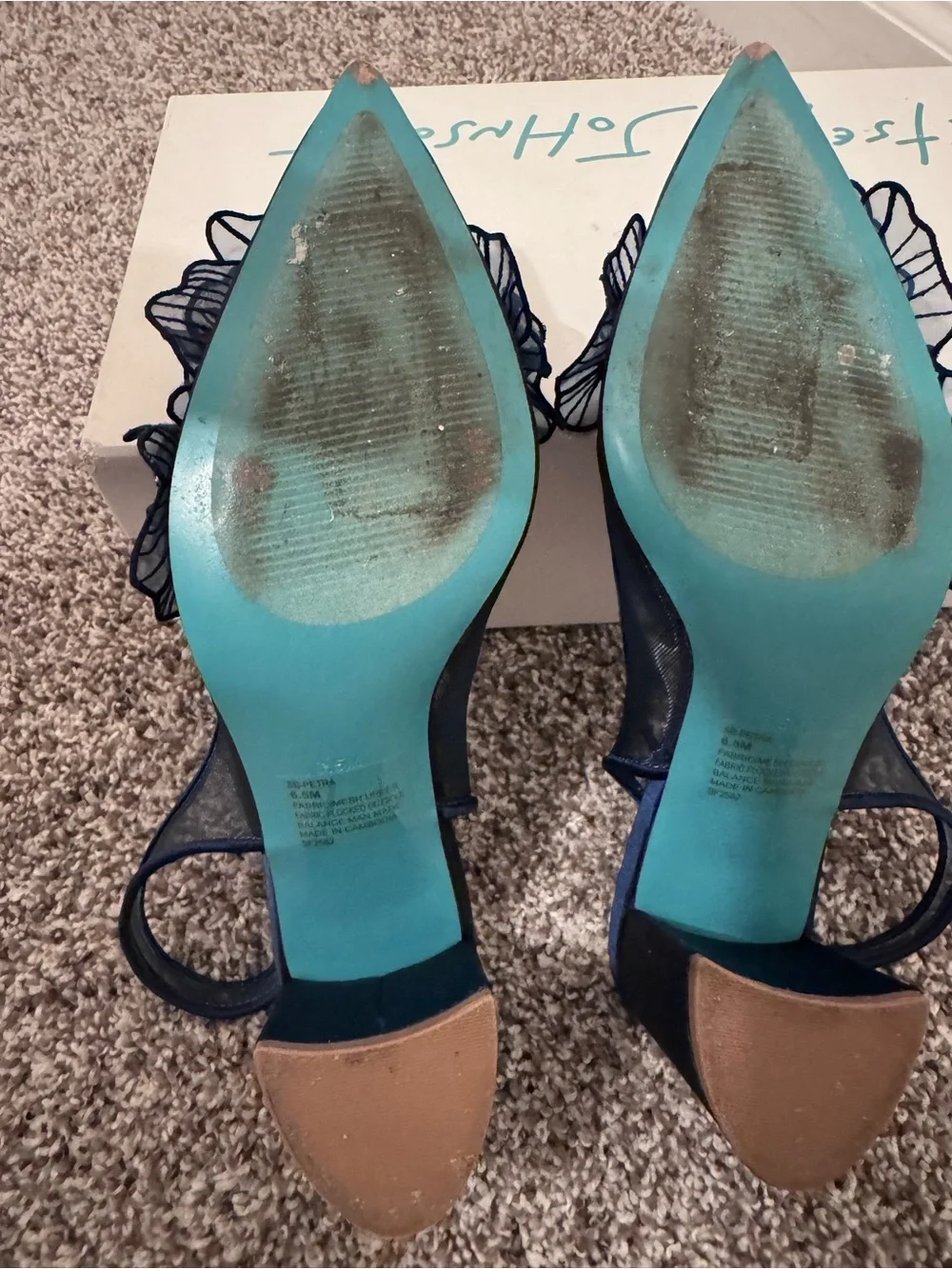 Betsey Johnson elegant navy
