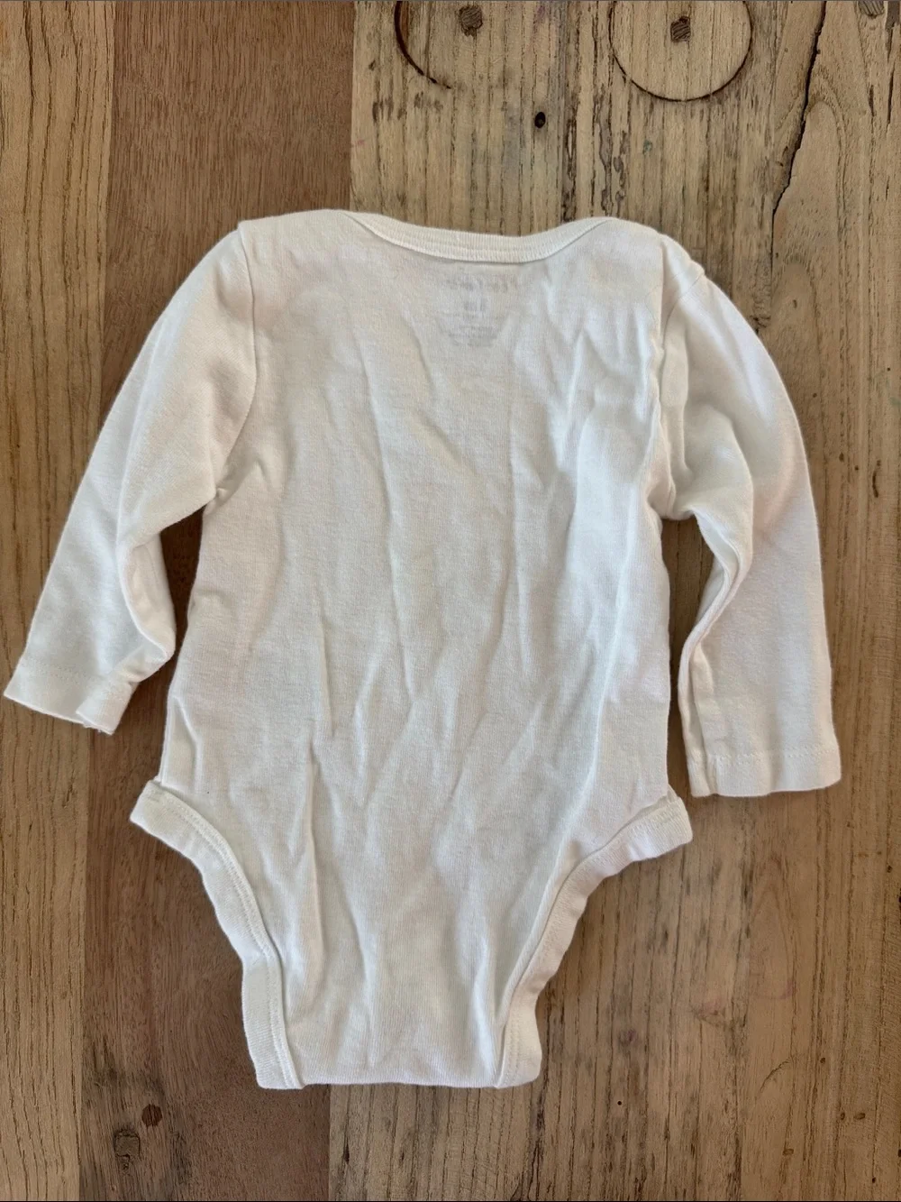 Carter's White Long-Sleeve 